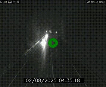 Webcam sur le périphérique de Nantes (N844) entre la Porte de Saint-Luce et la Porte d'Anjou, à l'est de la ville