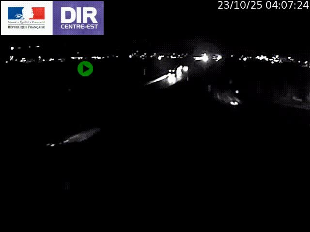 Clone of Caméra de circulation sur A7 à Lyon Perrache vers Marseille, le long du Rhône