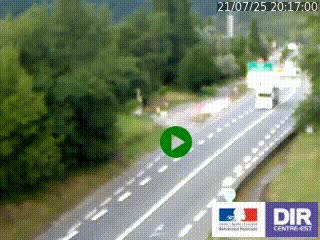 Webcam info trafic à proximité de Vizille sur la N85, au niveau du point de vue du Saut du Moine à Champagnier