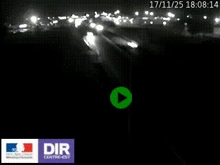 Webcam à Mably, à proximité de Roanne en direction de Moulins sur la N7