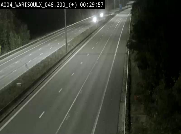 Webcam autoroute Belgique - Warissoulx - E411 - BK 46.2