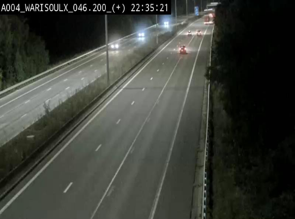 Webcam autoroute Belgique - Warissoulx - E411 - BK 46.2