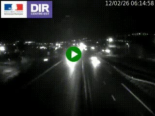 Caméra autoroute à Saint-Etienne (Les Littes) à hauteur du Ikea Saint-Etienne sur l'A72 en direction de Roanne