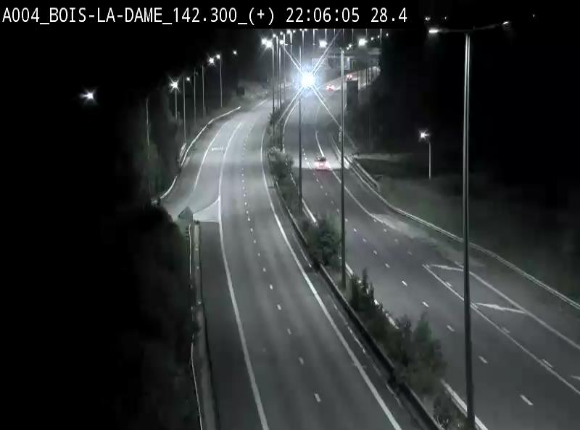 Webcam située entre la sortie 29 Neufchâteau et la jonction avec l'E25 en direction de Liège et Luxembourg