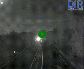 Webcam sur le périphérique de Caen (N814) à l'est de la ville, à Mondeville hauteur de la sortie 2, Presqu'île-Rives de l'Orne, au bout de l'autoroute A13