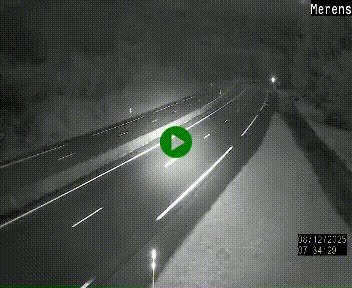 Webcam Ax-les-Thermes sur N20, en direction d'Andorre