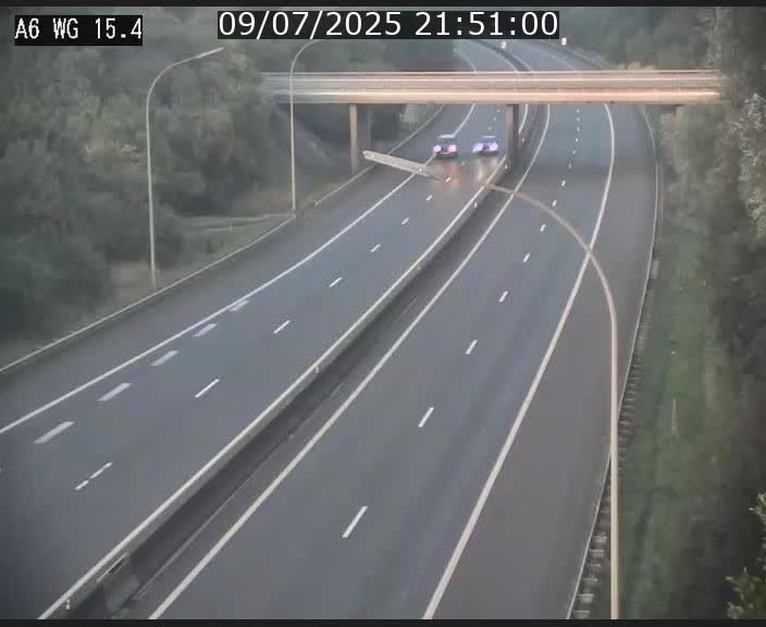 Traffic live webcam Luxembourg Capellen - A6 - BK 15.4 - direction Luxembourg/France/Allemagne