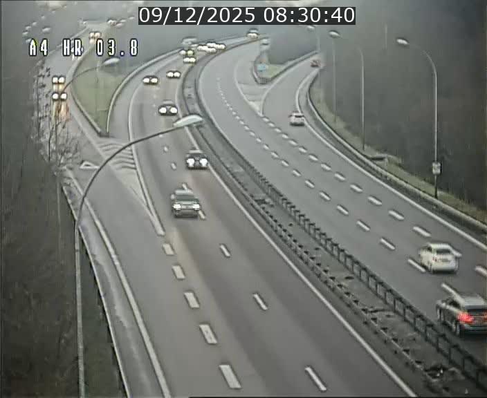 Webcam traffic A4 Luxembourg - BK 3.8 - Leudelange (direction Esch sur Alzette)