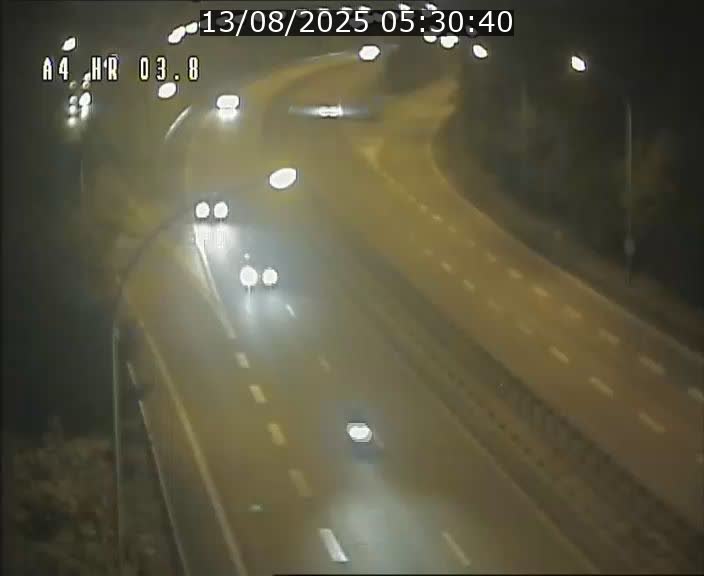 Webcam traffic A4 Luxembourg - BK 3.8 - Leudelange (direction Esch sur Alzette)