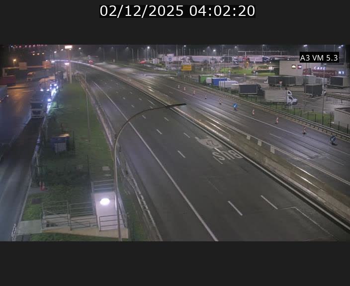 Traffic live webcam Luxembourg Aire de Berchem - A3 - BK 5 - direction France
