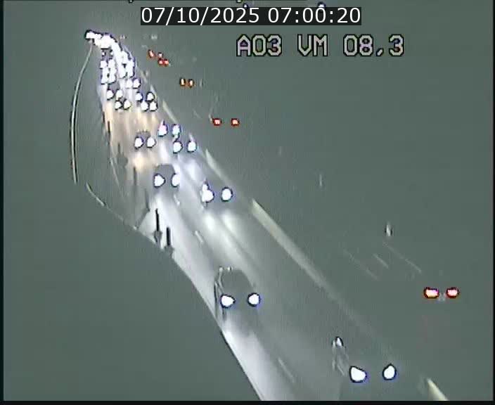 Traffic live webcam Luxembourg Bettembourg - A3 - BK 8.3 - direction France