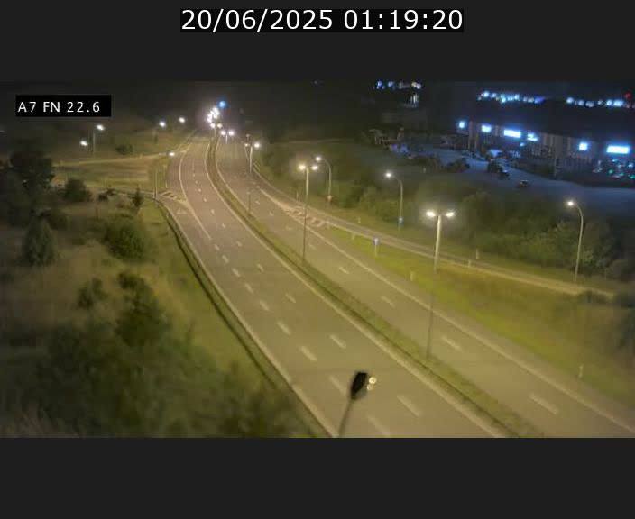 Caméra trafic Luxembourg - A7, Colmar-berg direction Mersch