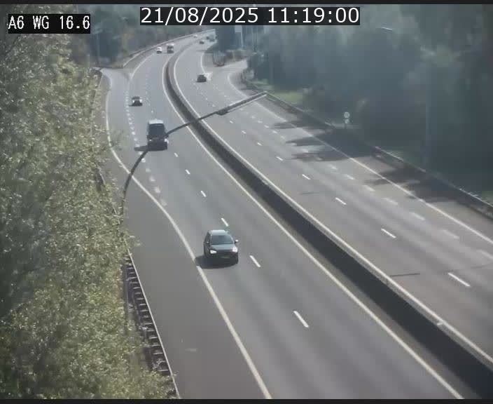 Traffic live webcam Luxembourg Aire de Capellen - A6 - BK 16.6 - direction Luxembourg/France/Allemagne