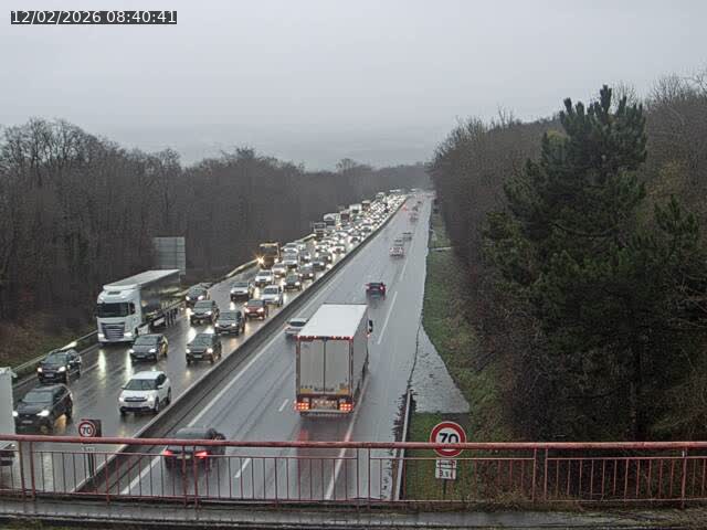 Caméra autoroute France - A33, Houdemont direction Lunéville