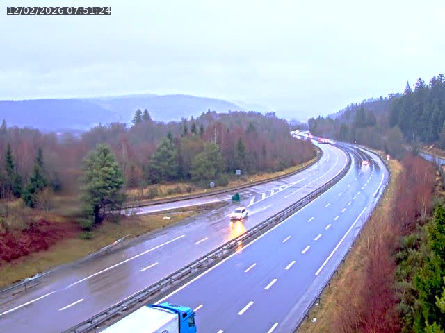 Caméra autoroute France - N57, Côte de la demoiselle direction Remiremont