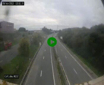 Webcam située à la Rochelle, à la fin de la N237 avant l'accès au péage du Pont de l'Île-de-Ré