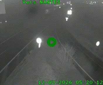 Webcam N147 au nord de Poitiers et à la jonction avec la A10