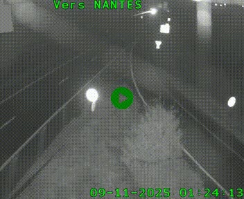 Webcam N147 au nord de Poitiers et à la jonction avec la A10
