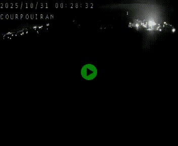 Caméra routière France - N109, Courpouiran - La plaine, en direction de Clermont l'Hérault, à la sortie de Montpellier