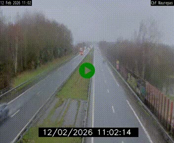 Webcam sur le périphérique de Rennes (N136) à hauteur de Maurepas, au nord de la ville