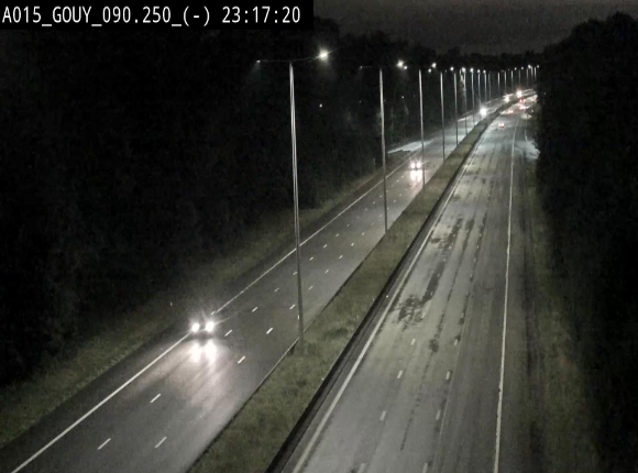 Webcam autoroute Belgique - Gouy-lez-piéton - E42 - BK 90.3