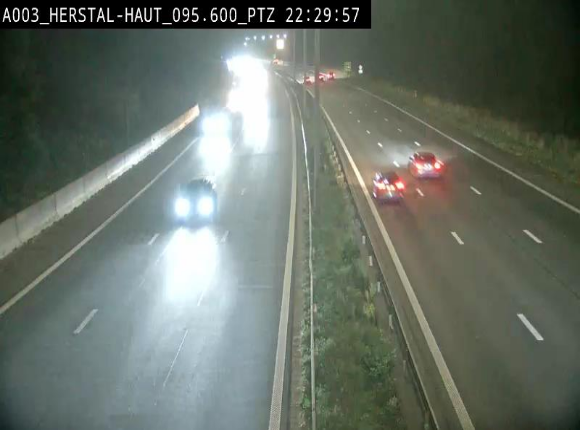 Webcam E40 à Herstal en direction de Liège et en provenance d'Aachen