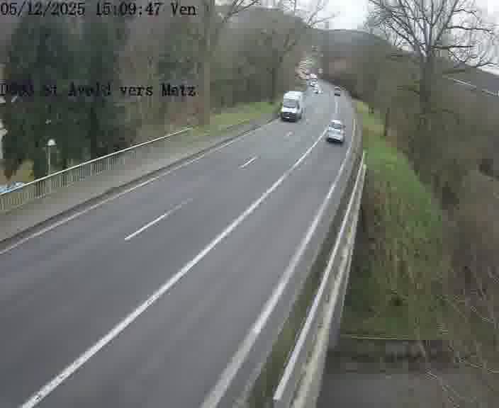 Clone of Webcam sur la D603 située à proximité de Saint-Avold. Vue orientée vers Metz