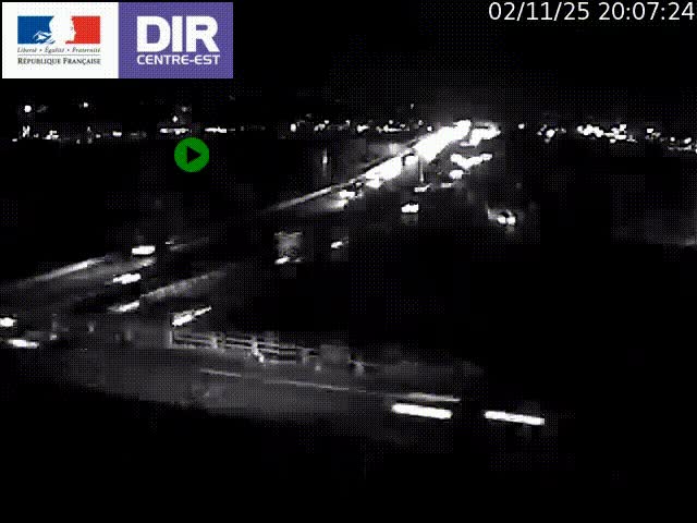 Webcam autoroute sur A450 à Pierre-Bénite en direction de Lyon et de l'autoroute A7