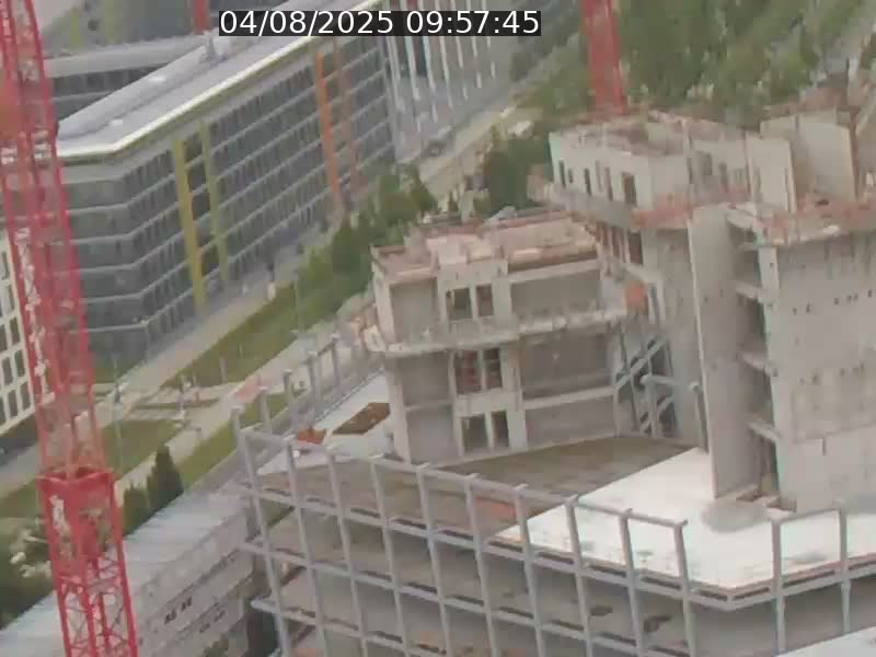 Webcam sur l'avenue John Fitzgerald Kennedy (N51) avec vue orientée vers le Findel