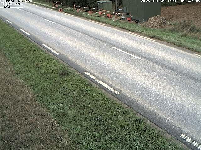 Webcam à Liffol-le-Grand dans le département des Vosges sur la D674 en direction de la Haute-Marne