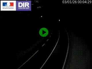 Caméra trafic sur la N90 à Bourg-Saint-Maurice, en provenance d'Aoste et en direction d'Albertville