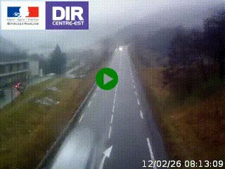 Web cam sur la N90 à Aime, en provenance de Bourg-Saint-Maurice et en direction d'Albertville