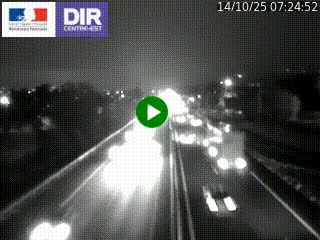 Caméra autoroute à Saint-Etienne (Les Littes) à hauteur du Ikea Saint-Etienne sur l'A72 en direction de Roanne