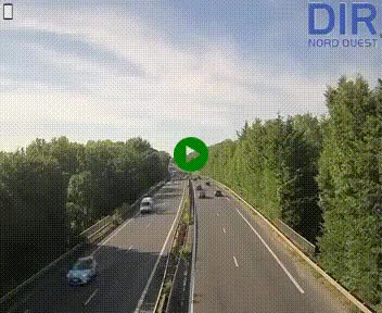 Webcam sur le périphérique de Caen (N814) à l'est de la ville, à Mondeville hauteur de la sortie 2, Presqu'île-Rives de l'Orne, au bout de l'autoroute A13