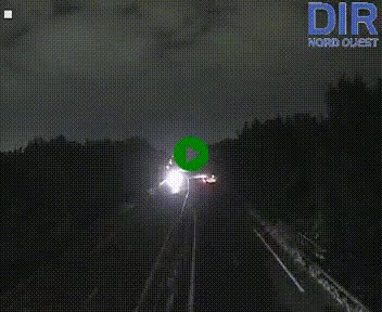 Webcam sur le périphérique de Caen (N814) à l'est de la ville, à Mondeville hauteur de la sortie 2, Presqu'île-Rives de l'Orne, au bout de l'autoroute A13