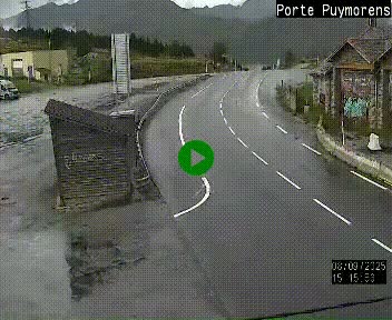 Webcam Col du Puymorens sur N320, en direction de Pas de la Casa (Andorre)