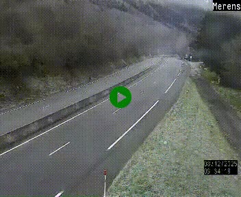 Webcam Ax-les-Thermes sur N20, en direction d'Andorre