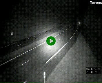 Webcam Ax-les-Thermes sur N20, en direction d'Andorre