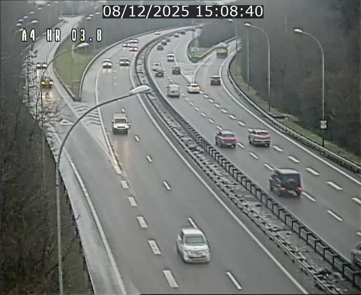 Webcam traffic A4 Luxembourg - BK 3.8 - Leudelange (direction Esch sur Alzette)