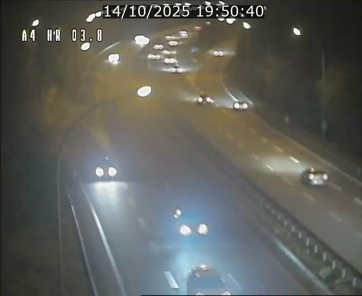 Webcam traffic A4 Luxembourg - BK 3.8 - Leudelange (direction Esch sur Alzette)
