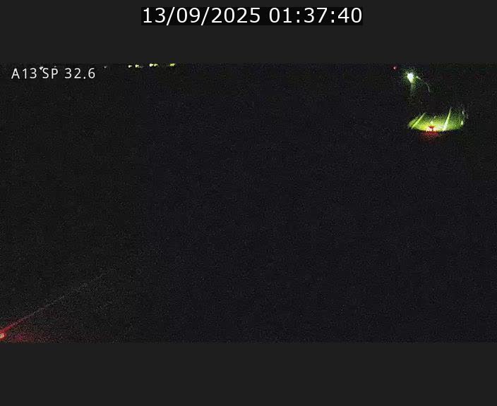 Webcam info trafic A13 à hauteur de Mondorf-les-bains. Vue orientée vers Altwies