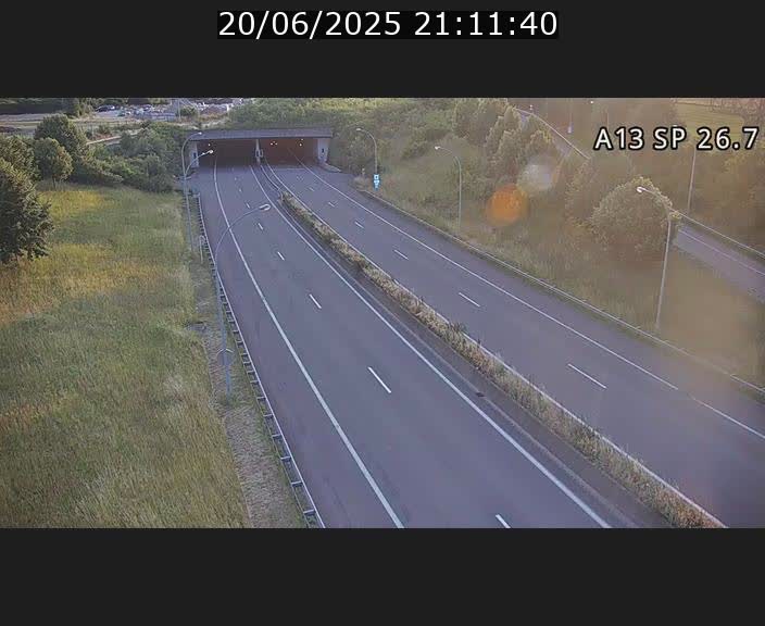 Traffic live webcam Luxembourg Frisange - A13 direction Luxembourg-ville - BK 26.7