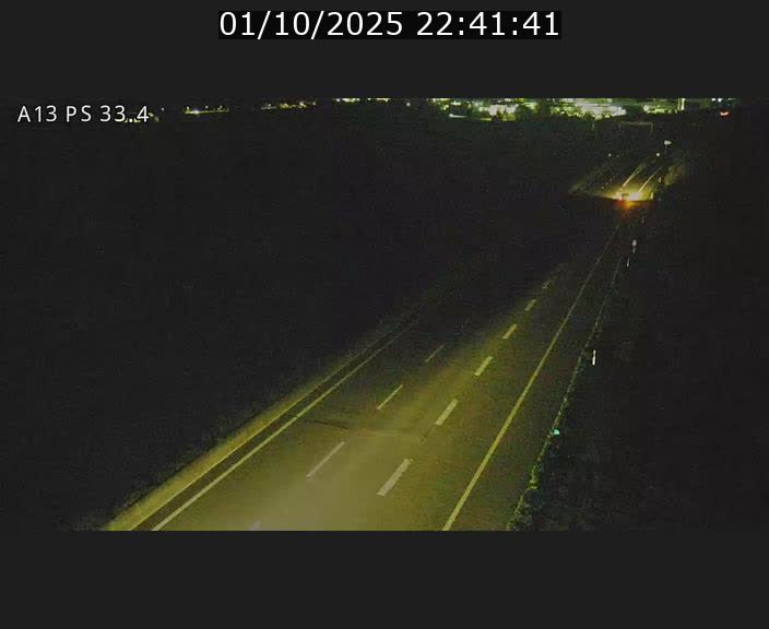 Webcam trafic sur A13 à hauteur de Mondorf-les-Bains en direction d'Altwies
