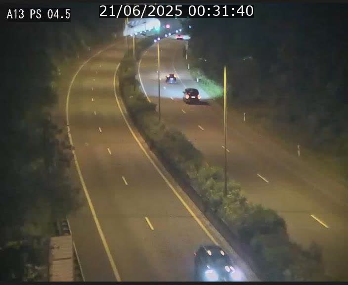 Traffic live webcam Luxembourg Differdange - A13 direction Esch-sur-Alzette - BK 4.5