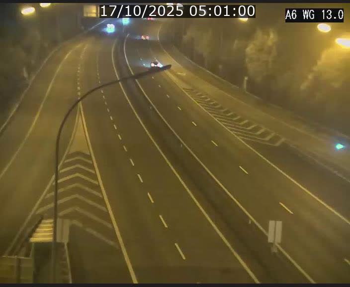 Traffic live webcam Luxembourg Mamer - A6 - BK 13 - direction Luxembourg/France/Allemagne