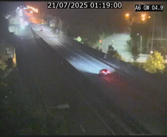 Traffic live webcam Luxembourg Croix de Cessange - A6 - BK 4.9 - direction Belgique