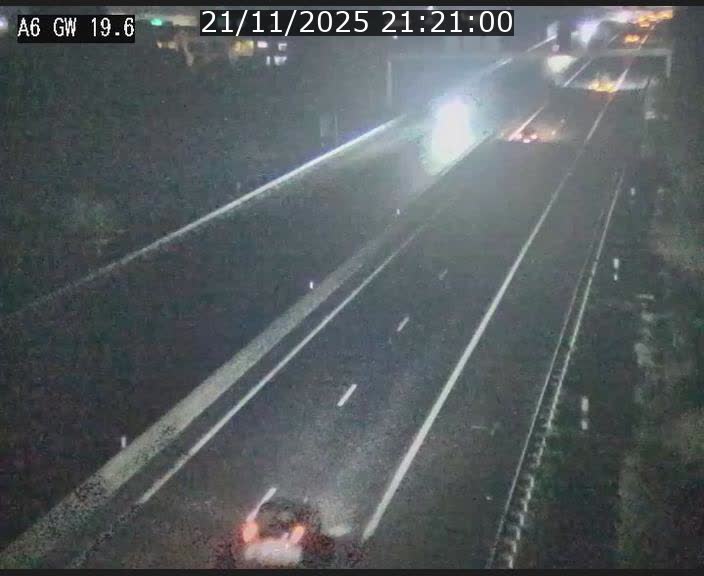 Traffic live webcam Luxembourg - Steinfort - A6 - BK 19.6 - direction Belgique