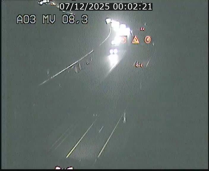 Webcam Autoroute après la Croix de Bettembourg en direction de Luxembourg sur l'A3