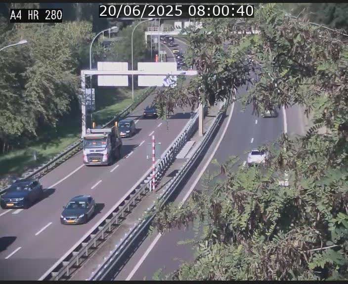 Webcam traffic A4 Luxembourg - BK 0.2 - P+R Bouillon (direction Luxembourg)