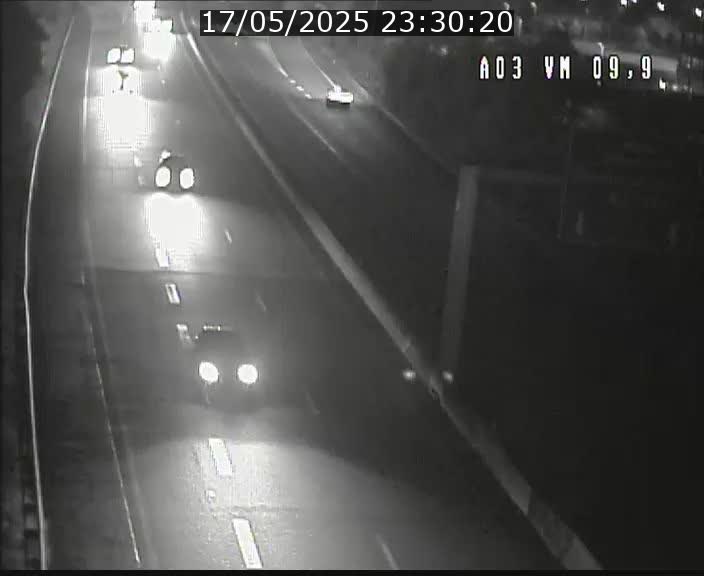 Webcam Autoroute à la Croix de Bettembourg - A3 - BK 9.9 - direction France
